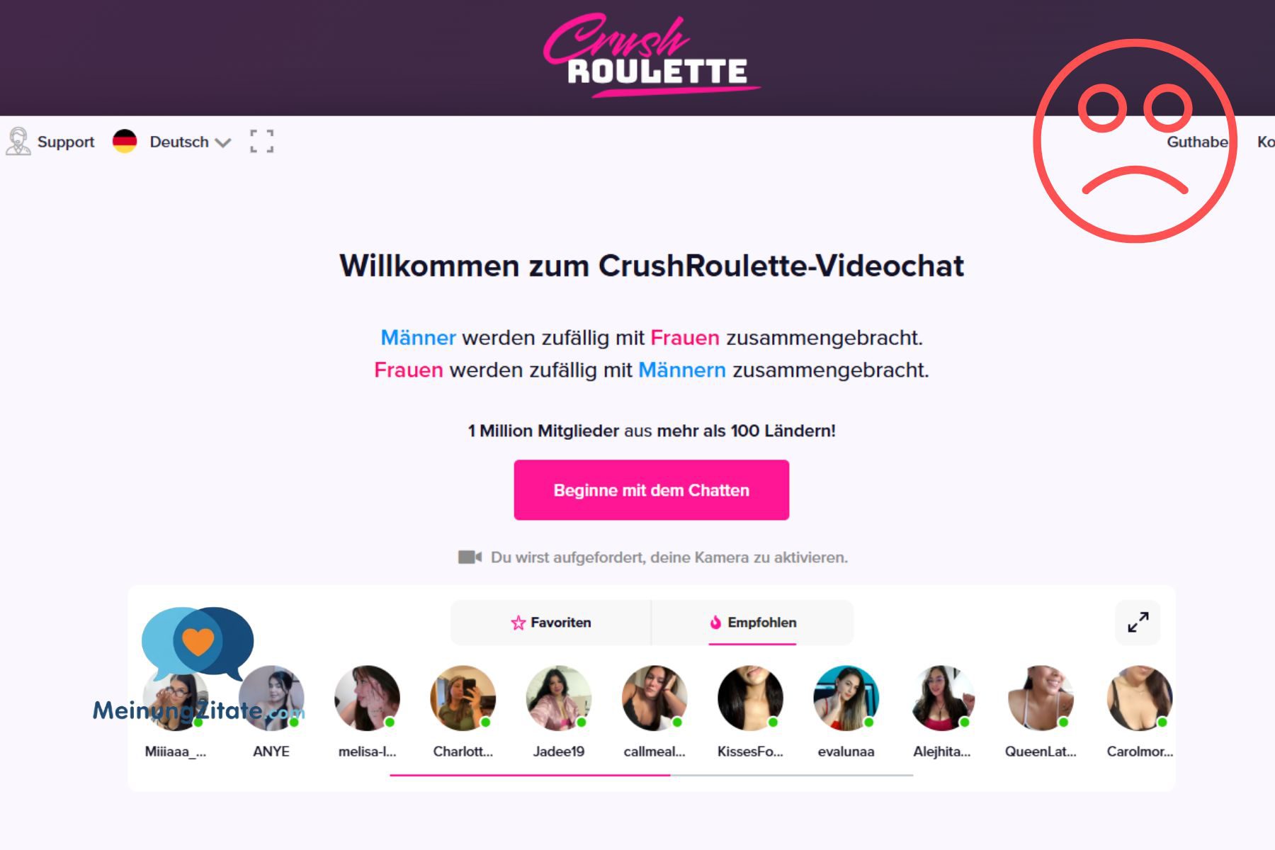 CrushRoulette.com Analyse: Klon, Betrug oder Echtheit? crush roulette betrug
