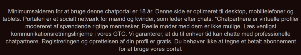GrannyZone Test: Die Schweizer Klon-Fabrik und ihre Nächste Masche In der Fußzeile finden wir den ersten Hinweis darauf, dass es sich um gefälschte Profile handelt.