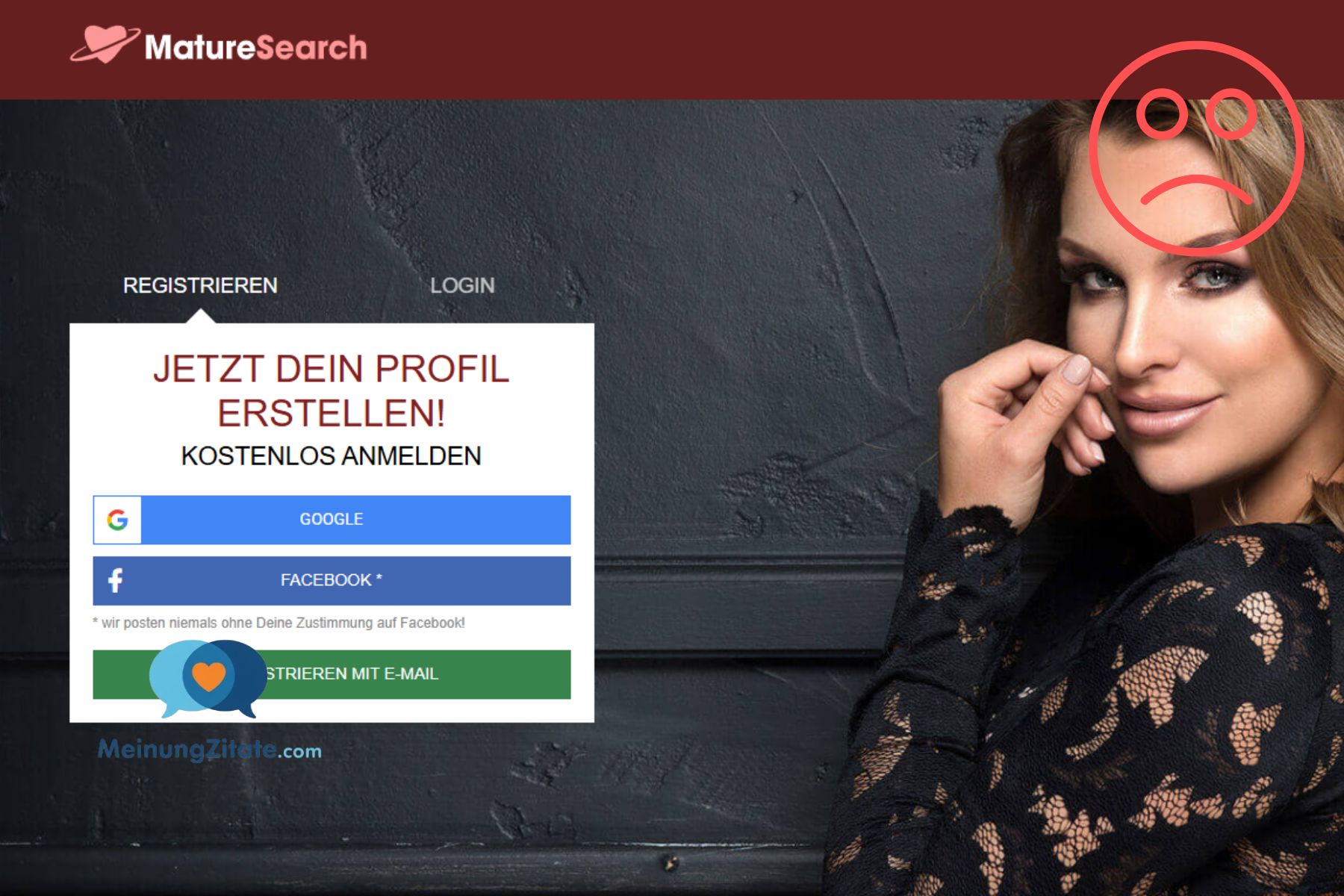 MatureSearch Test: Die Betrugs-Maschinerie läuft weiter maturesearch betrug
