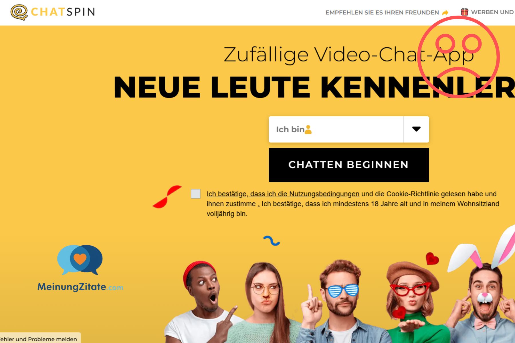 chatspin betrug