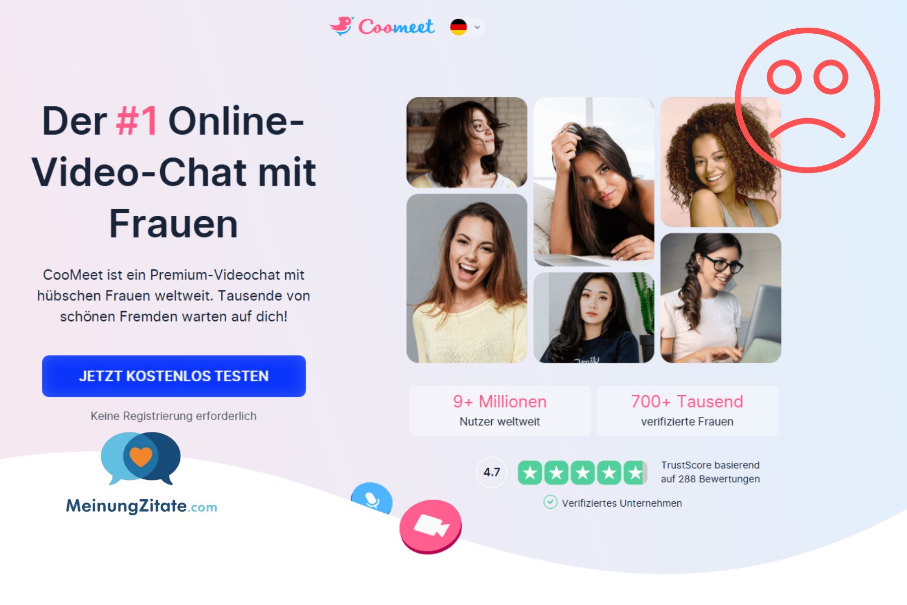 CooMeet im Test: Teure Video-Dates oder nur eine weitere Kostenfalle aus Belize? coomeet betrug