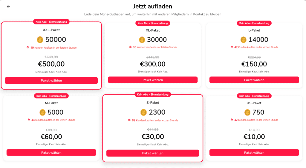 Swipedate preis