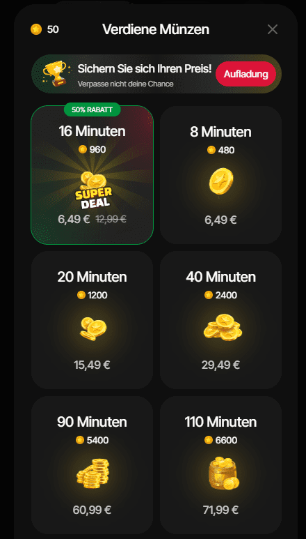 Wie viel kostet CallMeChat?
