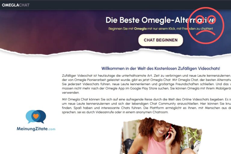 omeglachat betrug