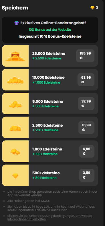 Wie viel kostet Azarlive.com preis