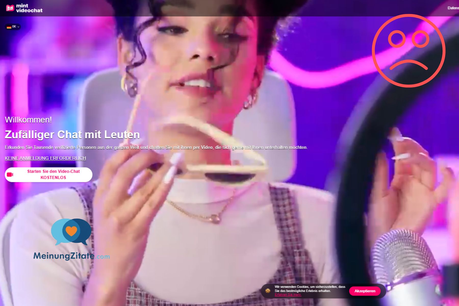Mintvideochat.com: Die taufrische Google-Ads-Abzocke. mintvideochat betrug