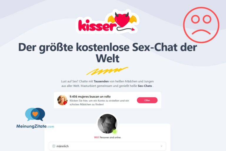 Kisser im Test: Der größte kostenlose Sex-Chat oder nur eine miese Abzock-Falle mit gefakten Warteschlangen? kisser betrug