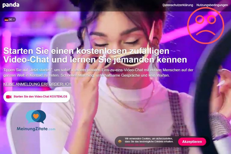 PandaVideoChat.com im Test: Abzocke mit Fake-Profilen oder echtes Video-Dating?